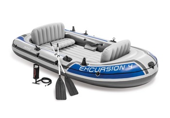 Intex Excursion 4 2022 (nosnost 500kg, lepší vesla)