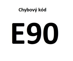 chybový kód E90